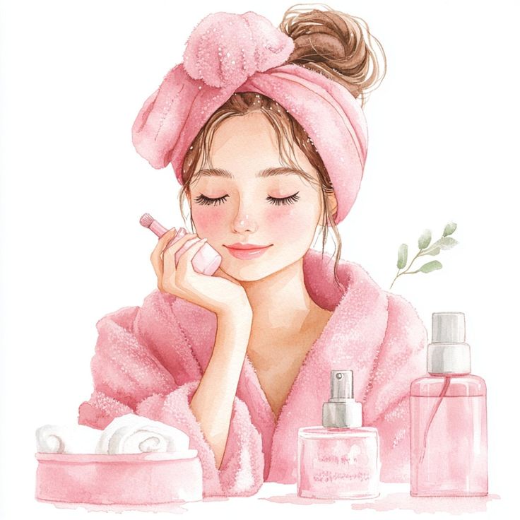 Best Acne Care Tips & Routine: Complete Guide for Clear Skin (2025) pretty prep, makeup clipart, beauty art, brush clipart, vanity art, glam decor, skincare art, pastel makeup, jpg images